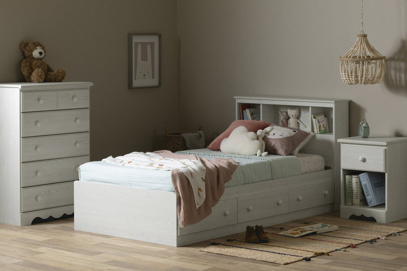 Summer Breeze 5-Drawer Chest - White Pine