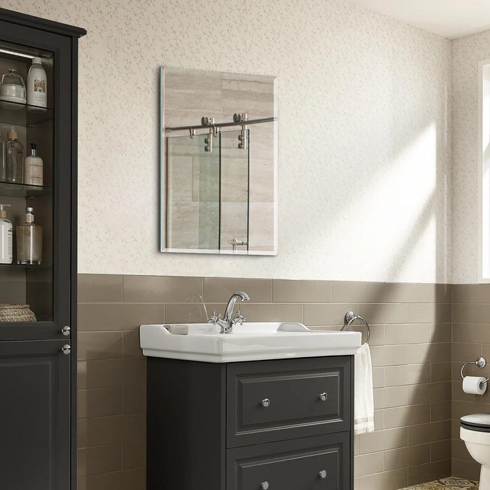 Arcus 20\" X 30\" Rectangular Frameless Beveled Mirror