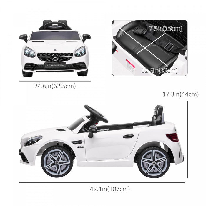 Aosom 12v Electric Powered Ride-On Car, Kids Ride-on Toy For Boys And Girls With Parent Remote Contr