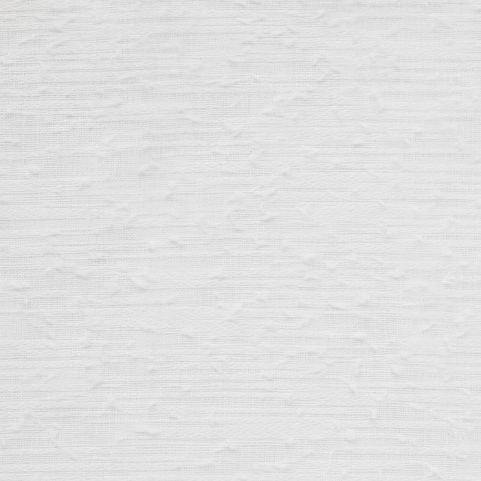 Habitat Boucle White Sheer Grommet Curtain Panel - 52 x 108