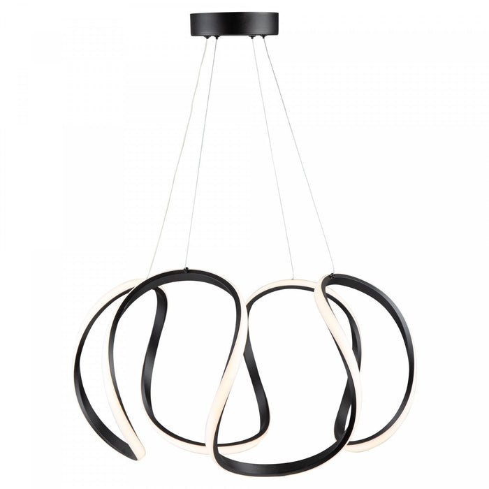 Mira 40 W LED Pendant Black 