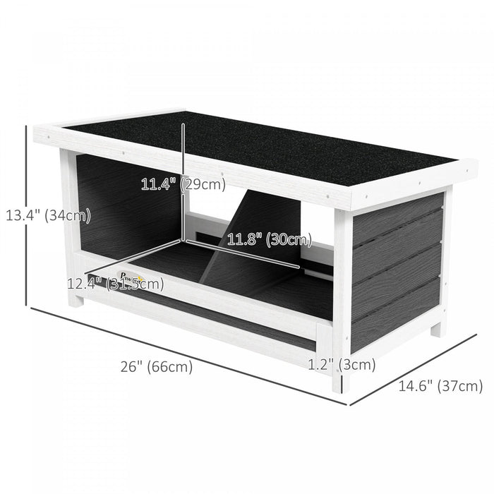 Pawhut Wood Nesting Boxes For Chickens, Laying Nest Box, Chicken Coop Accessories With Asphalt Roof,