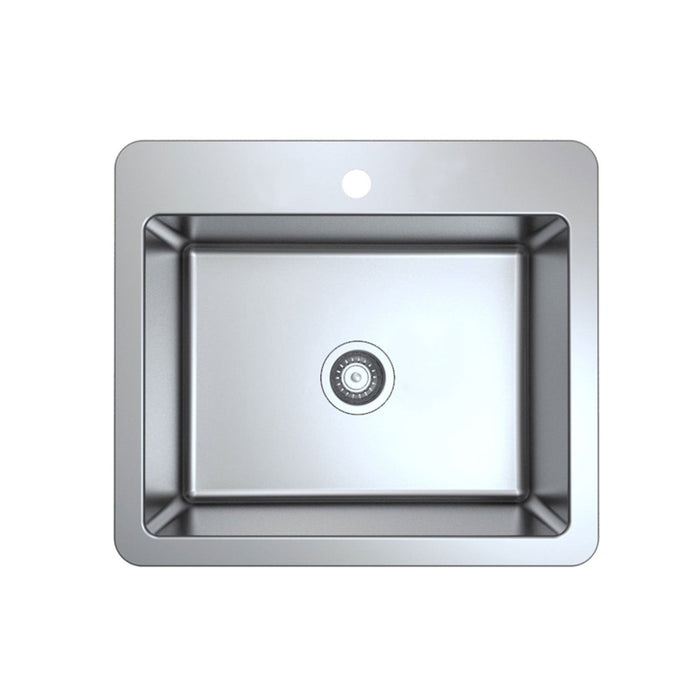 Ancona Valencia Series 25\" Compact Dual Mount Kitchen Sink - AN-3340