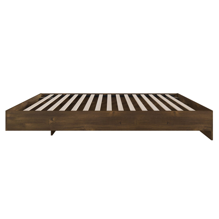 Nordika Full Platform Bed - Truffle 