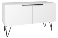 Manhattan Comfort Beekman 2-Shelf Accent Cabinet - White