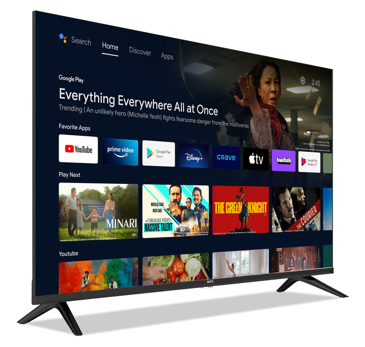 NTC 40\" 1080p HD Smart Android TV 