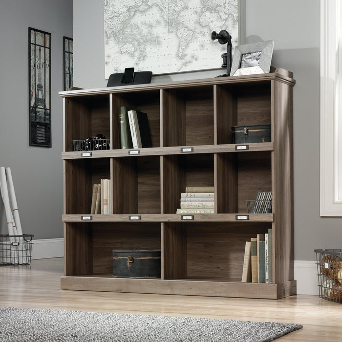 Barrister Lane Wide Bookcase - Salt Oak