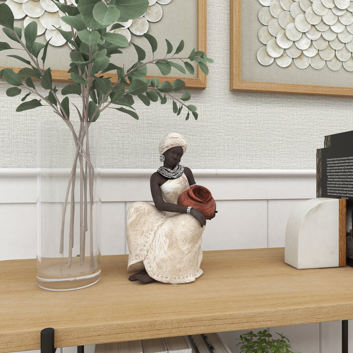 Polystyrene 10\" African Figure