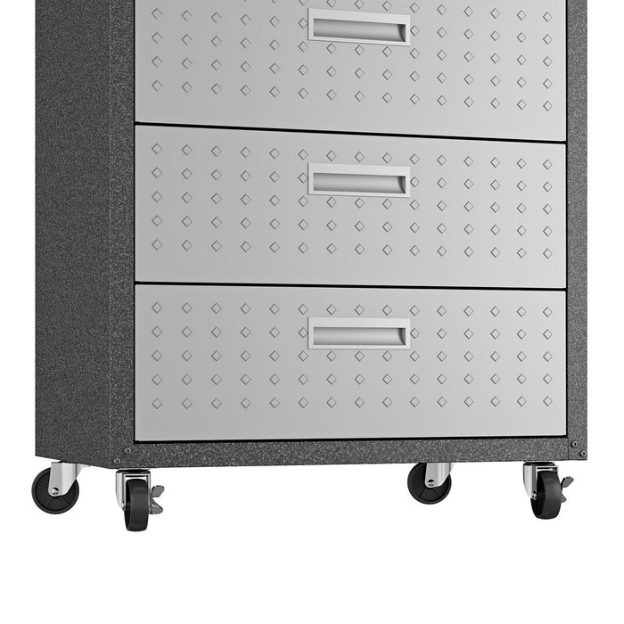 Fortress 31.5\" Mobile Garage Chest with Drawers 
