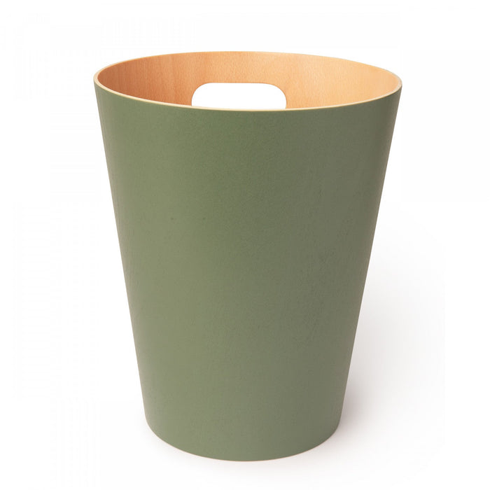 Umbra Woodrow Garbage Bin Trash Can - Spruce