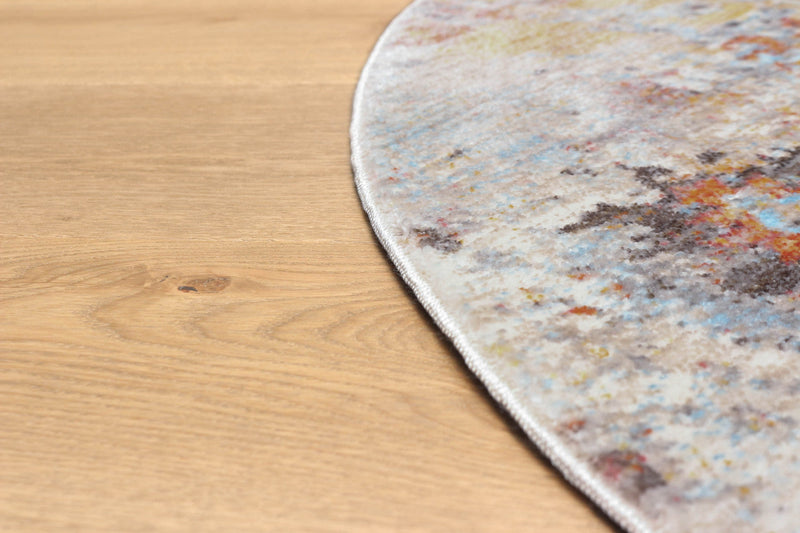 Camellia Traditional 5'0\" x Area Rug in Multi Indoor Area Rug 