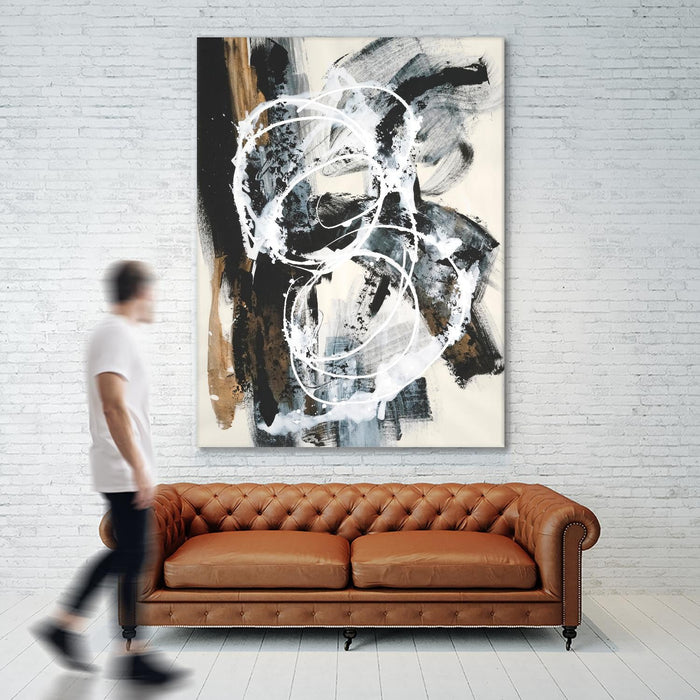 \"Nature's Winterland Iii\" Giant Art 72x54 Wall Art