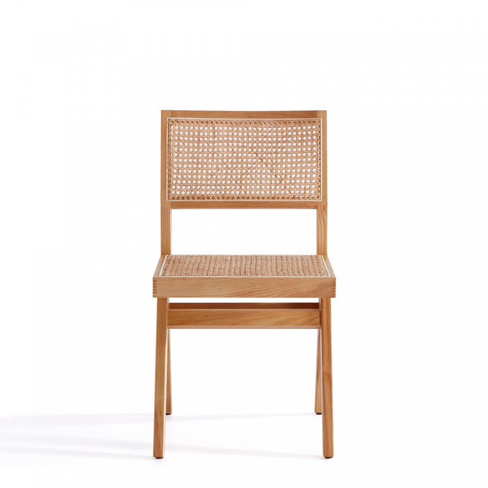 Hamlet Industry Chic Wood Dining Chair in Natural - Set of 4 