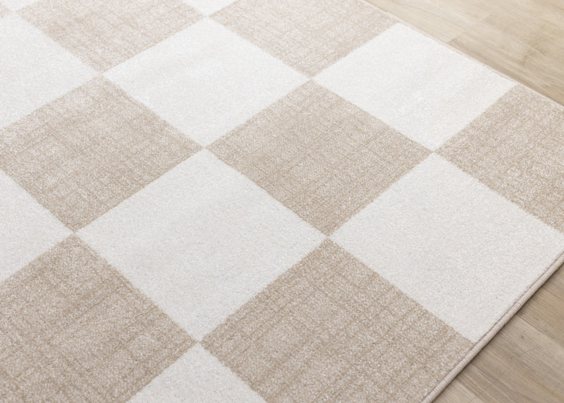 Covington Modern Checkered Indoor Area Rug - 6'7\" x 9'10\"