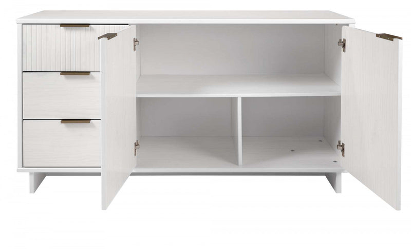 Granville Modern 55\" Sideboard in White Buffet 