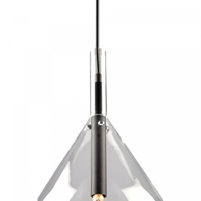 Conic 1-Light Black Pendant 