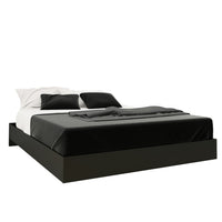 Nordika Queen Platform Bed - Black 