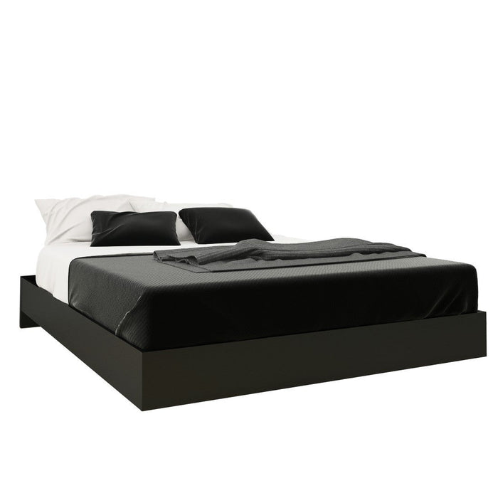Nordika Queen Platform Bed - Black 