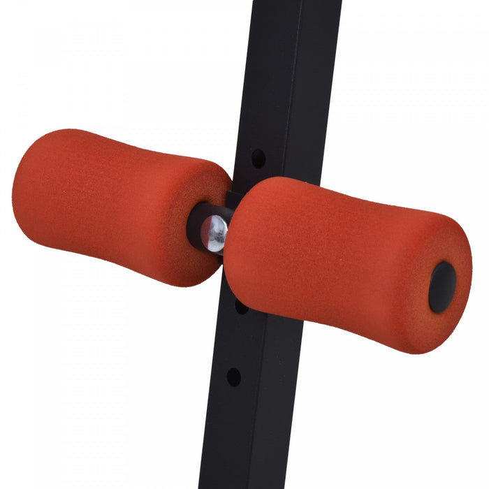 Soozier Sit Up Bench, Multifunctional Utility Fitness Equipment, Foldable Abdominal Training Workout