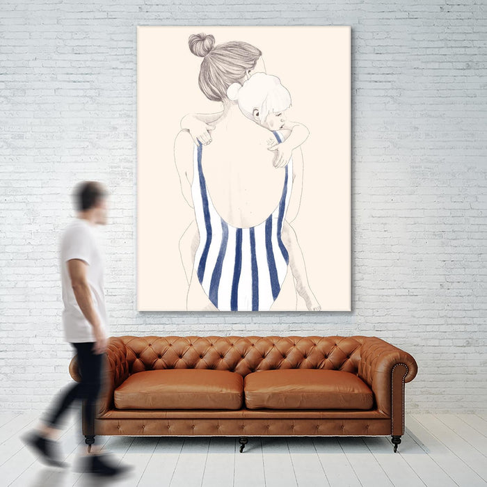\"Daughter\" Giant Art 72x54 Wall Art