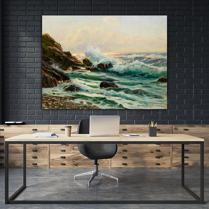 \"Main Seascape I\" Giant Art 72x54 Wall Art