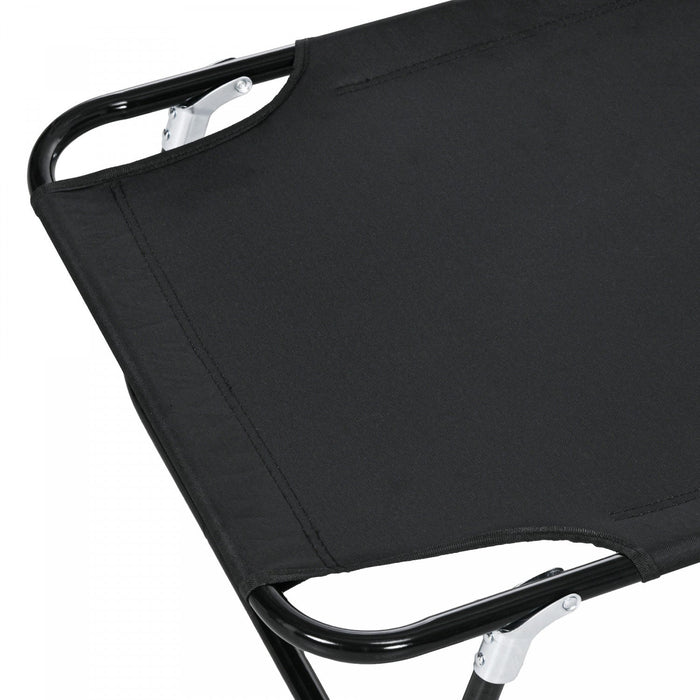 Outsunny Folding Camping Cot For Adults Portable Outdoor Sleeping Bed