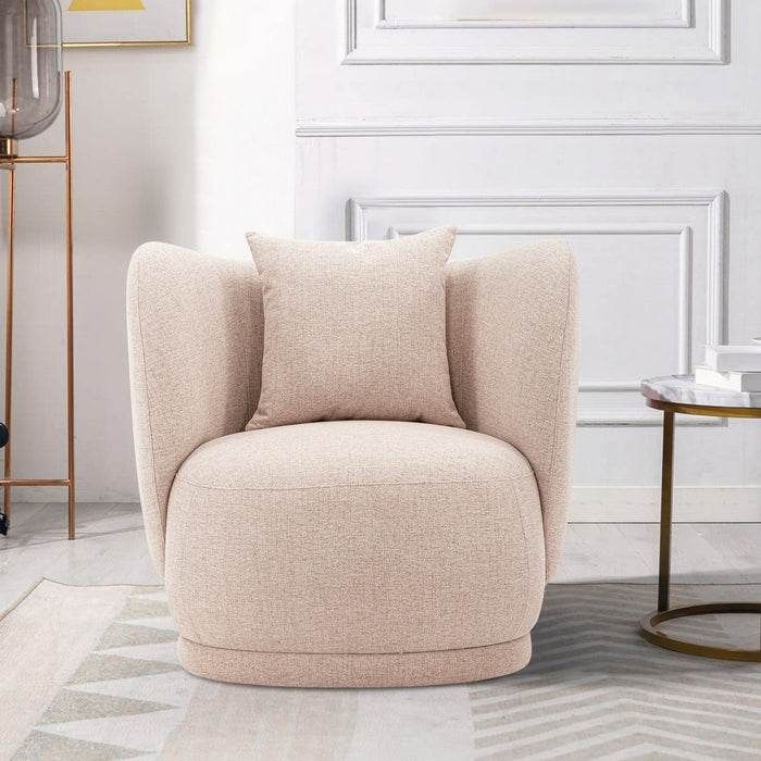 Siri Modern 2-Piece Sofa Set in Wheat 