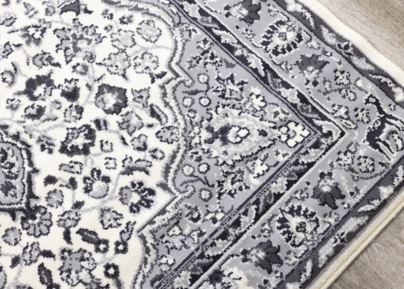 Florence Classic Border Area Rug - 4'7\" x 6'7\"