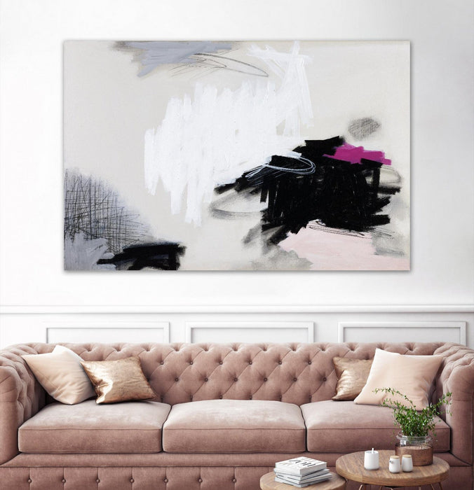 \"Emotion\" Giant Art 84x54 Wall Art