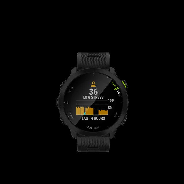 Garmin Forerunner® 55 Gps Running Smartwatch - Sports And Fitness Tracking, Water-resistant - Black