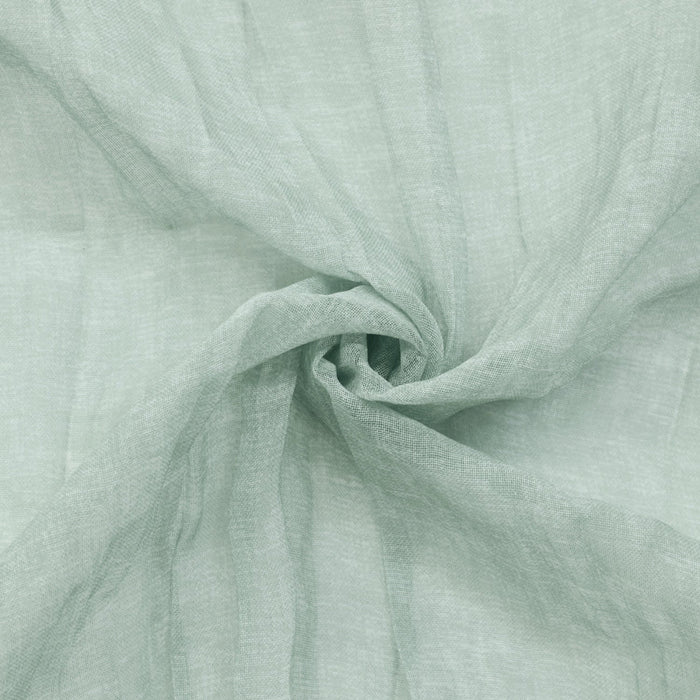 Habitat Paloma White Sheer Dual Header Curtain Panel - 52 x 95