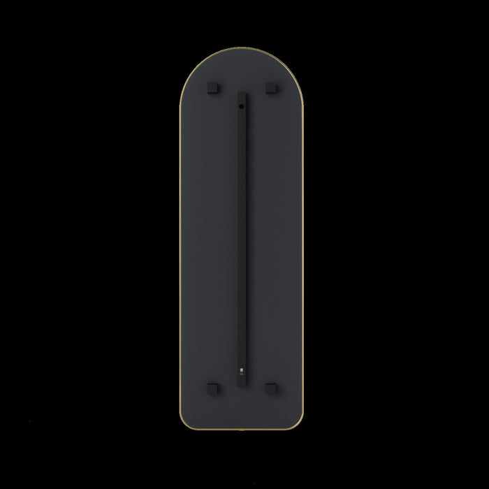 Umbra Hubba Arched 20\" x 62\" Mirror - Brass