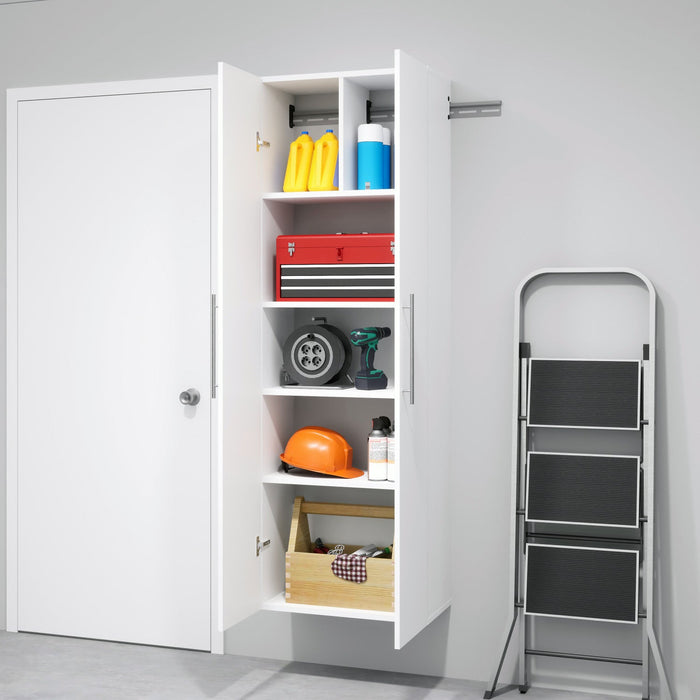 Hangups 4-shelf Garage Storage Cabinet - White 