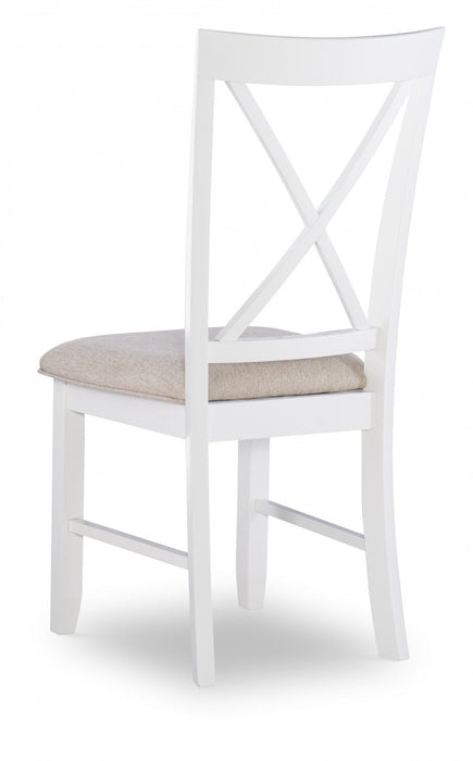 Jane Fabric Brown Dining Chair - Set of 2