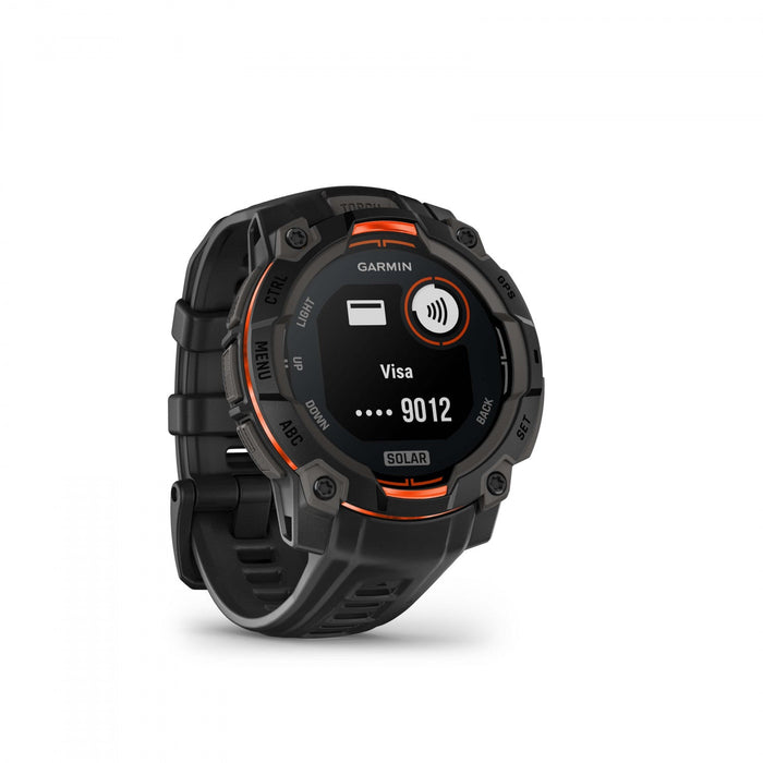 Garmin Instinct 3 Gps Smartwatch 45 Mm - Rugged Military Spec 810, Solar, Compass, Barometric Altime