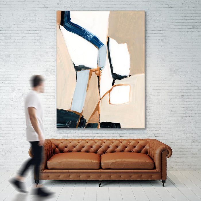 \"Diagramme I\" Giant Art 72x54 Wall Art
