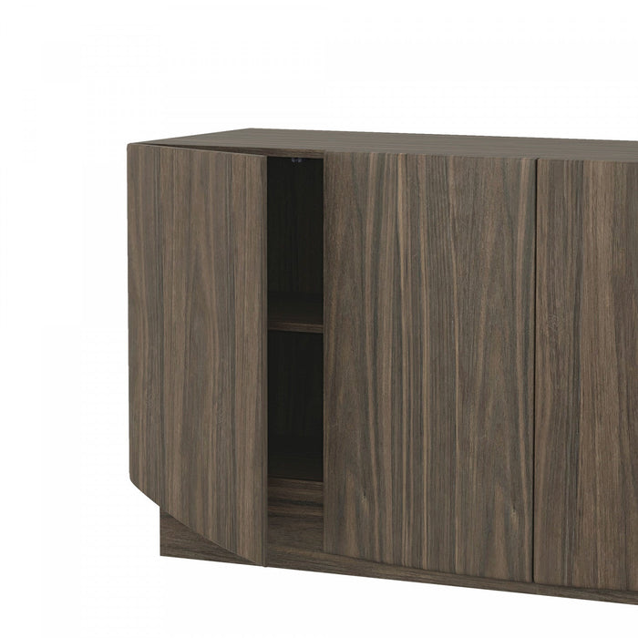Ardea Contemporary 60\" Sideboard in Walnut Buffet 