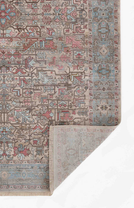 Bettina Traditional 8'0\" x Area Rug in Multi Indoor Area Rug 