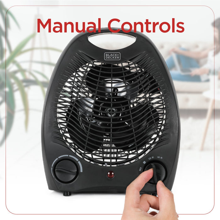 Black+Decker 10\" Personal Desktop Heater 