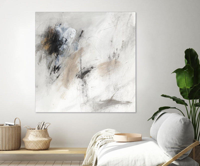 \"Sketch Lines I\" Giant Art 54x54 Wall Art
