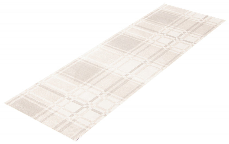 Roma Ivory Machine Washable Area Rug - 2'6\" x 8'0\"
