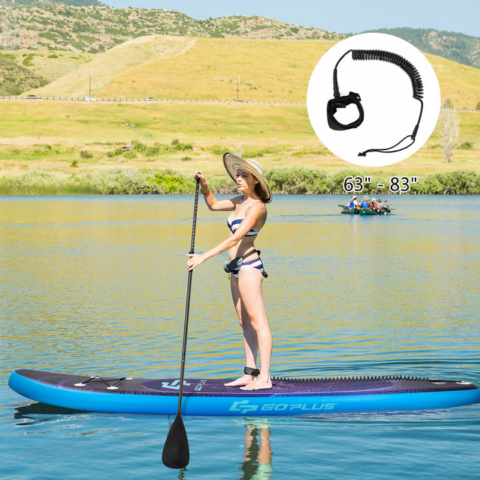 Goplus 11' Inflatable Stand Up Paddle Board Surfboard W/bag Aluminum Paddle Pump
