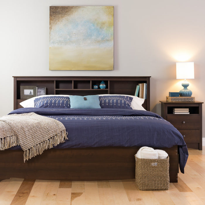 Fremont Tall 2-Drawer Nightstand - Espresso