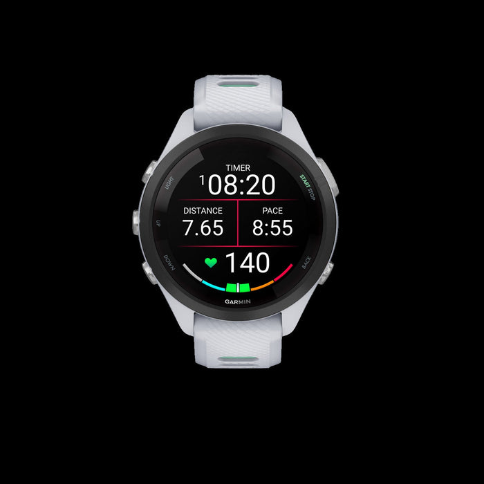 Garmin Forerunner® 265s Gps Smartwatch - Fitness Tracker W/ Multi-band Gps - Whitestone