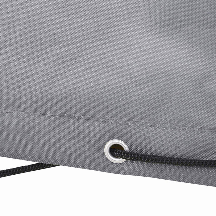 Outsunny 97" X 65" X 26" Outdoor Patio Furniture Cover, Waterproof, Grey