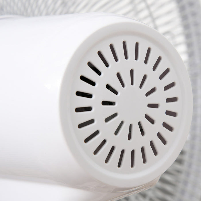 Homcom Pedestal Fan With 3 Modes And 3 Speeds