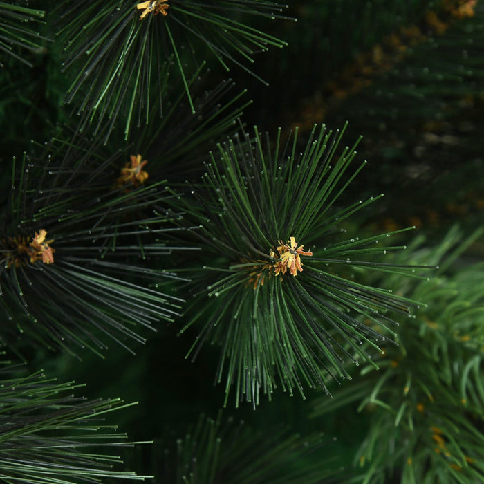 Homcom 6ft Artificial Christmas Tree With 569 Branch Tips