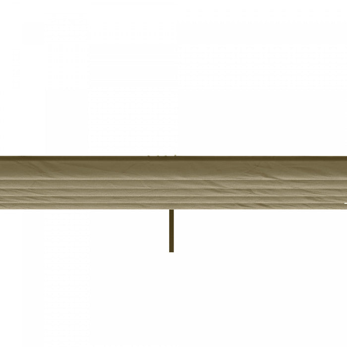 Outsunny Retractable Replacement Pergola Canopy For 10' X 10' Pergola, Pergola Cover Replacement, Ta