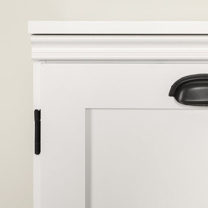 Prairie 2-Door Storage Cabinet - Pure White 
