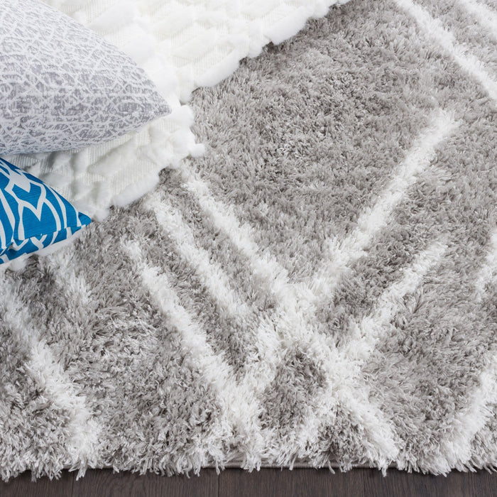 Ker Grey Lines 3x5 Area Rug